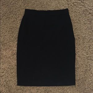 Long pencil skirt